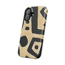 Trendy Magnetic Impact-Resistant Phone Case - Abstract Design