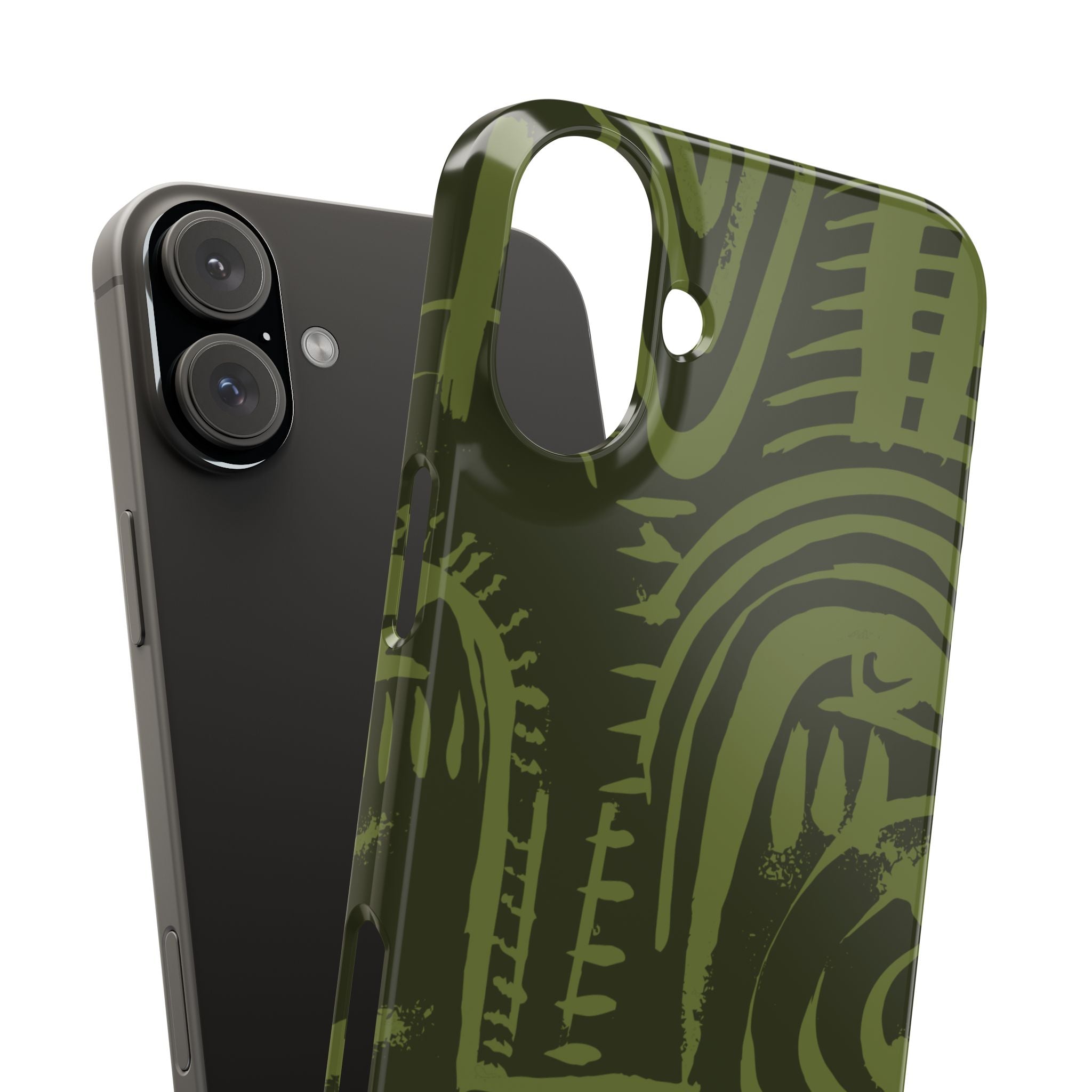 Totem artwork Slim Phone Case | Gabrielle Fabunmi series