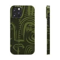 Totem artwork Slim Phone Case | Gabrielle Fabunmi series