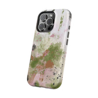 Abstract Floral Impact-Resistant Phone Case