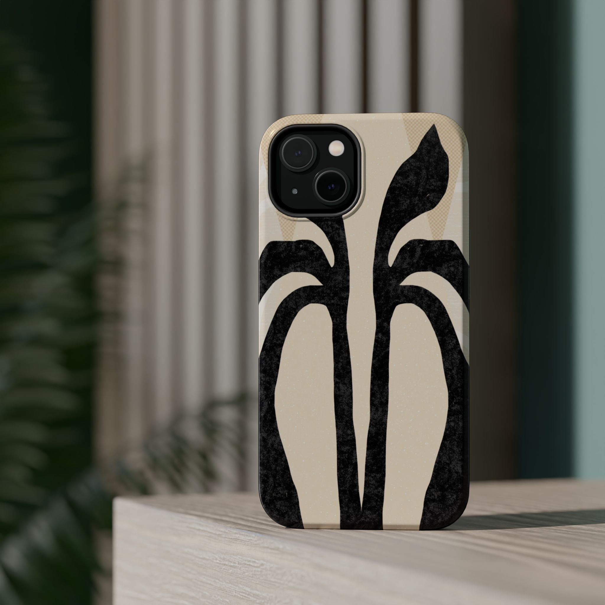 Stylish Impact-Resistant Phone Cases with Unique Floral Design