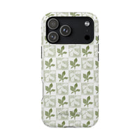 Botanical Impact-Resistant Phone Case - Eco-Friendly Design