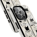 Artistic Tough Magnetic Phone Case with Unique Afrocentric Design