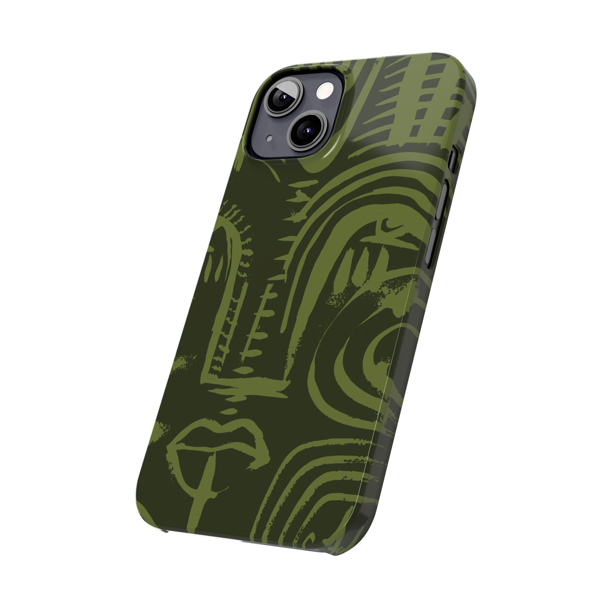 Totem artwork Slim Phone Case | Gabrielle Fabunmi series