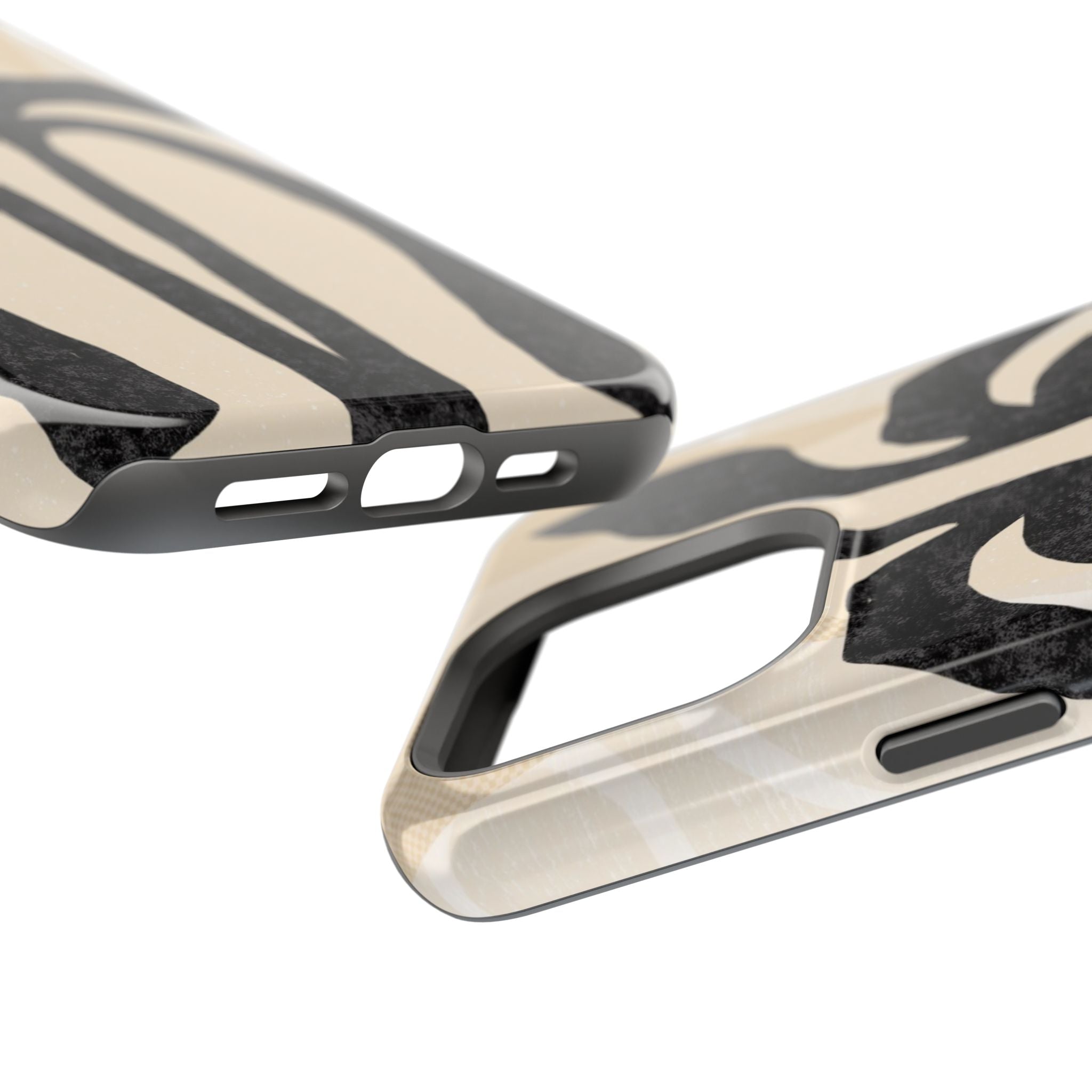 Stylish Impact-Resistant Phone Cases with Unique Floral Design