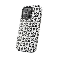 Stylish Impact-Resistant Phone Cases with Floral Design