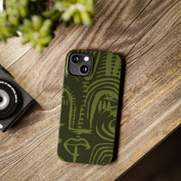 Totem artwork Slim Phone Case | Gabrielle Fabunmi series