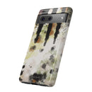 Abstract Camouflage Tough Phone Case — Watercolor Drip Design