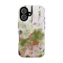 Abstract Floral Impact-Resistant Phone Case
