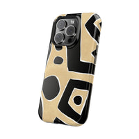 Trendy Magnetic Impact-Resistant Phone Case - Abstract Design
