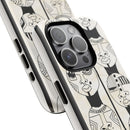 Artistic Tough Magnetic Phone Case with Unique Afrocentric Design