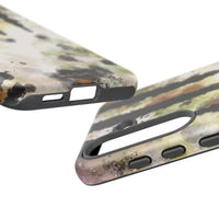Abstract Camouflage Tough Phone Case — Watercolor Drip Design