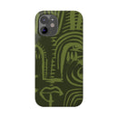 Totem artwork Slim Phone Case | Gabrielle Fabunmi series