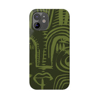 Totem artwork Slim Phone Case | Gabrielle Fabunmi series