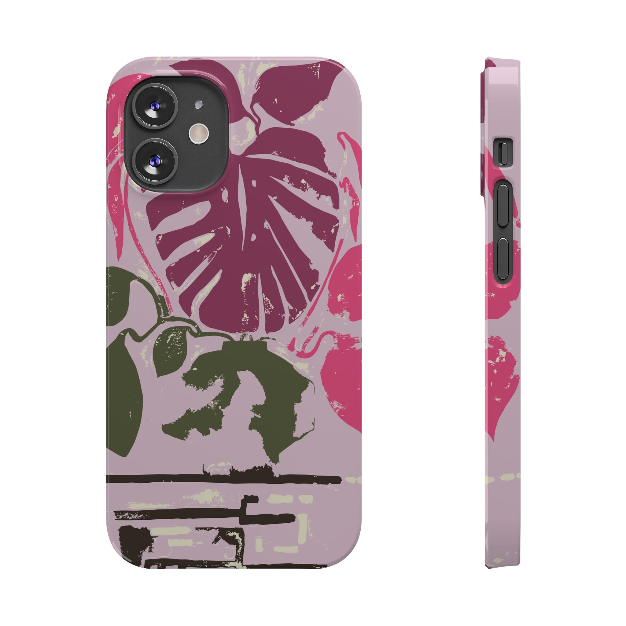 Monstera | Slim Phone Case