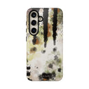 Abstract Camouflage Tough Phone Case — Watercolor Drip Design