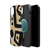 Trendy Magnetic Impact-Resistant Phone Case - Abstract Design