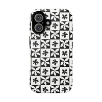 Stylish Impact-Resistant Phone Cases with Floral Design