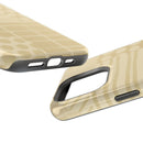 Magnetic Impact-Resistant Phone Case — Neutral Geometric Pattern