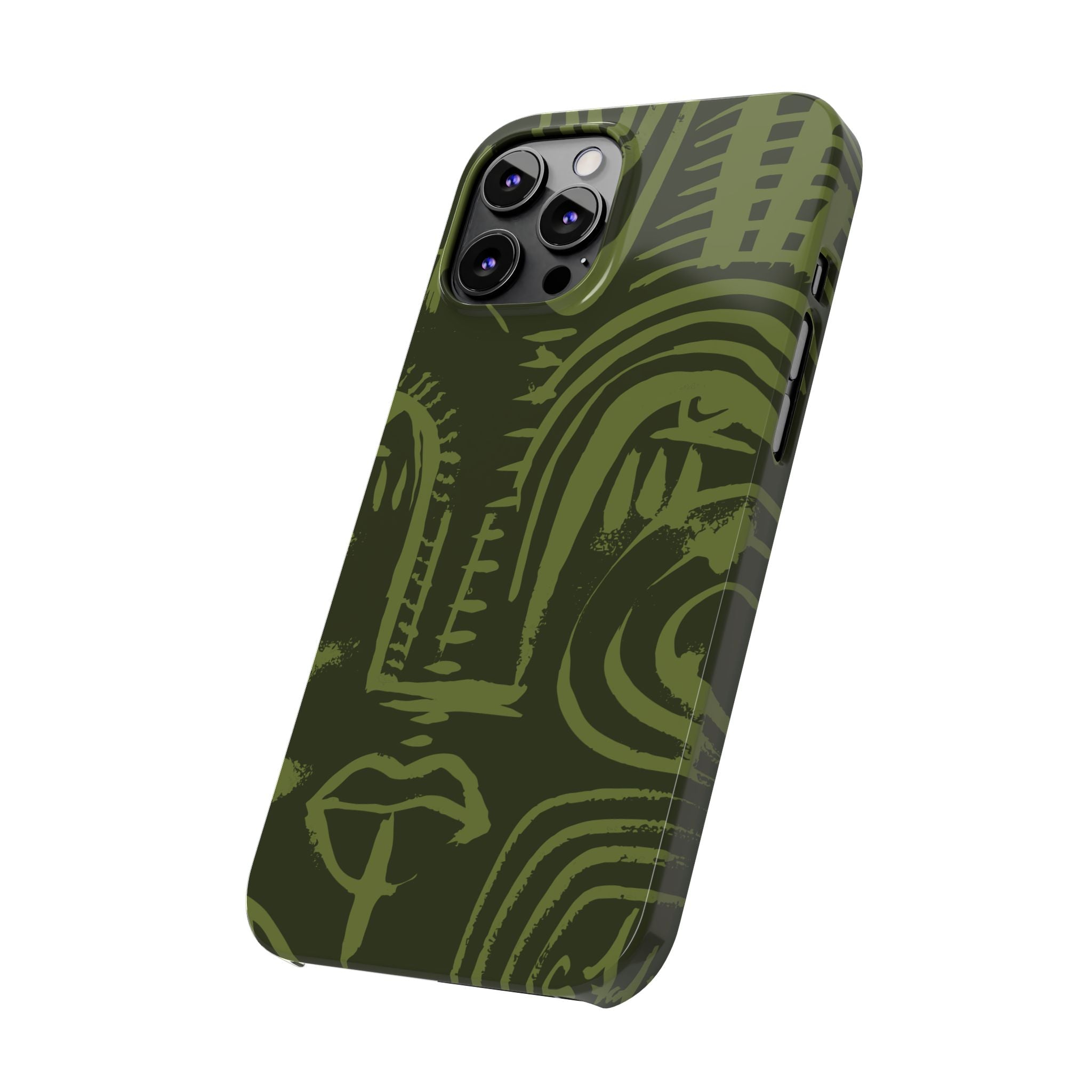 Totem artwork Slim Phone Case | Gabrielle Fabunmi series