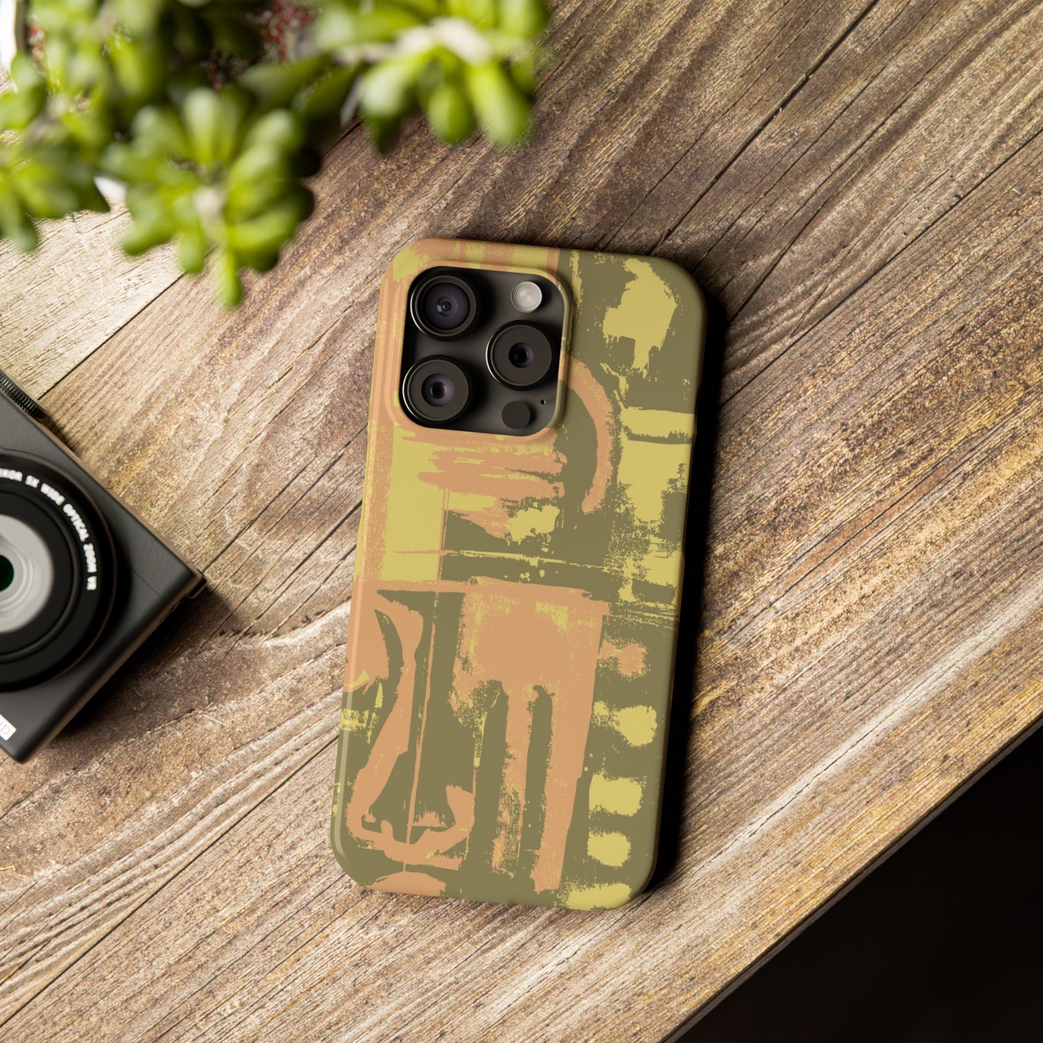 Abstracted Earth | Slim Phone Case