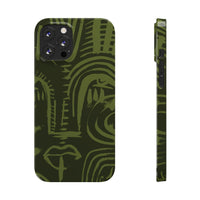 Totem artwork Slim Phone Case | Gabrielle Fabunmi series