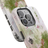 Abstract Floral Impact-Resistant Phone Case