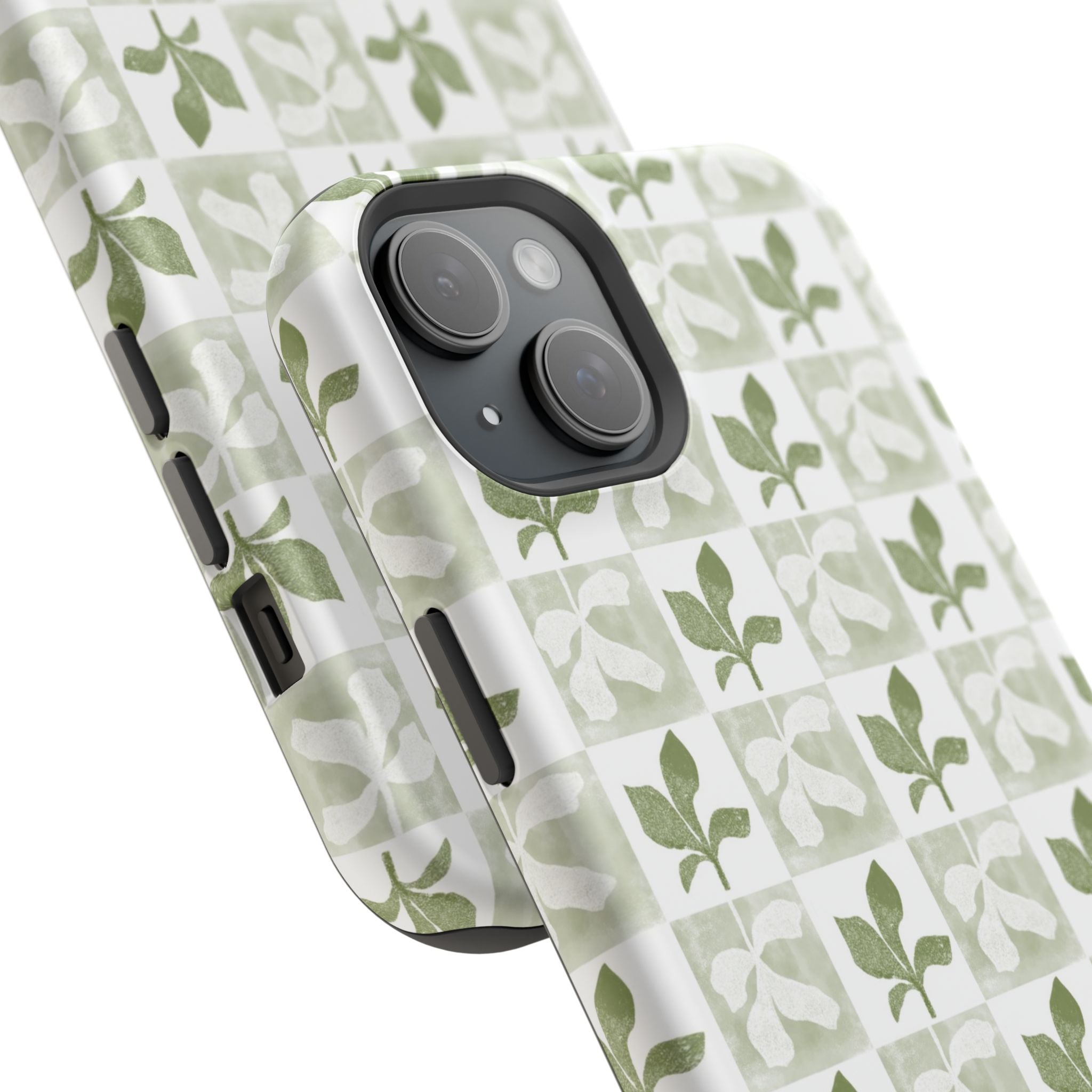 Botanical Impact-Resistant Phone Case - Eco-Friendly Design