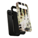 Abstract Camouflage Tough Phone Case — Watercolor Drip Design