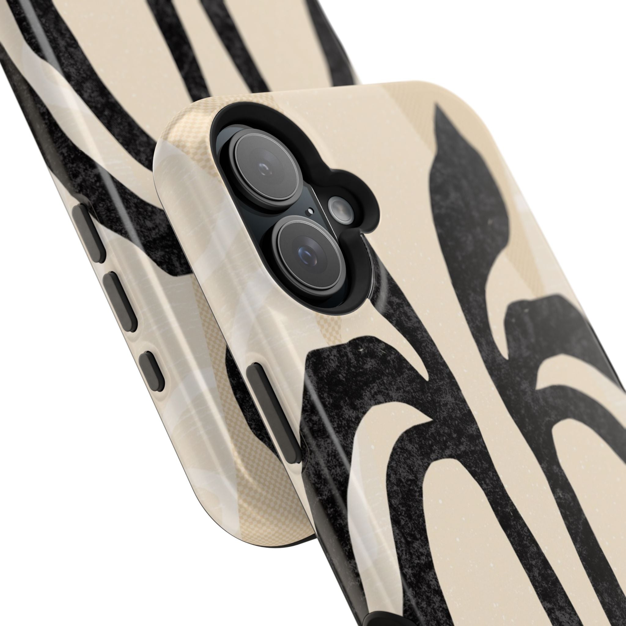 Stylish Impact-Resistant Phone Cases with Unique Floral Design