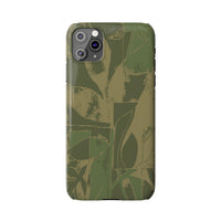 Green Color Block | Slim Phone Case