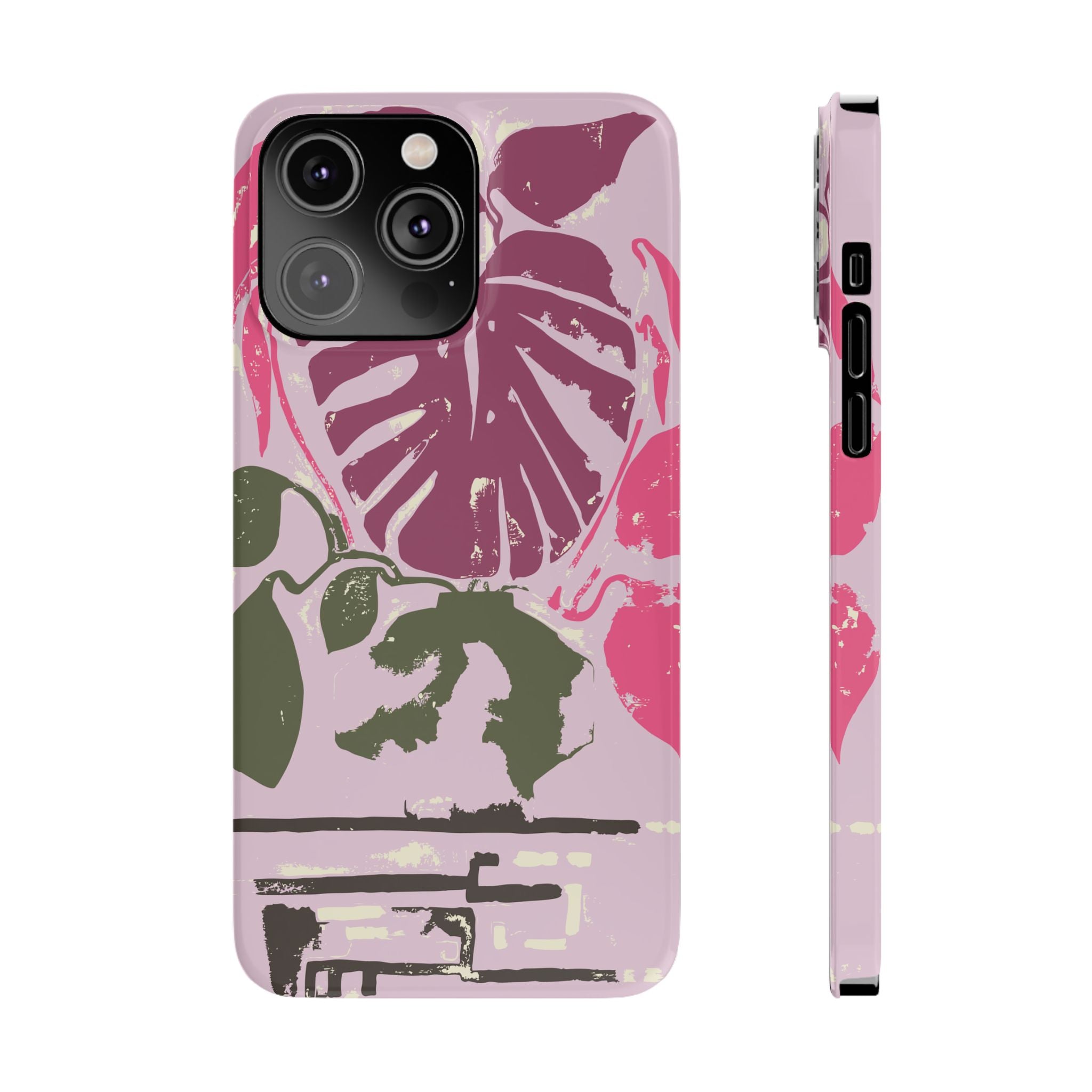 Monstera | Slim Phone Case