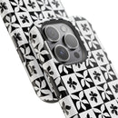 Stylish Impact-Resistant Phone Cases with Floral Design