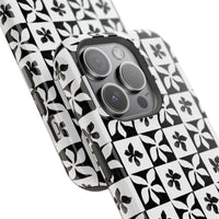 Stylish Impact-Resistant Phone Cases with Floral Design