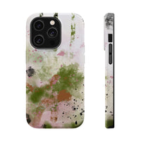 Abstract Floral Impact-Resistant Phone Case