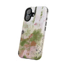 Abstract Floral Impact-Resistant Phone Case