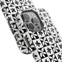 Stylish Impact-Resistant Phone Cases with Floral Design