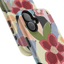 Floral Collage Magnetic Impact-Resistant Phone Case
