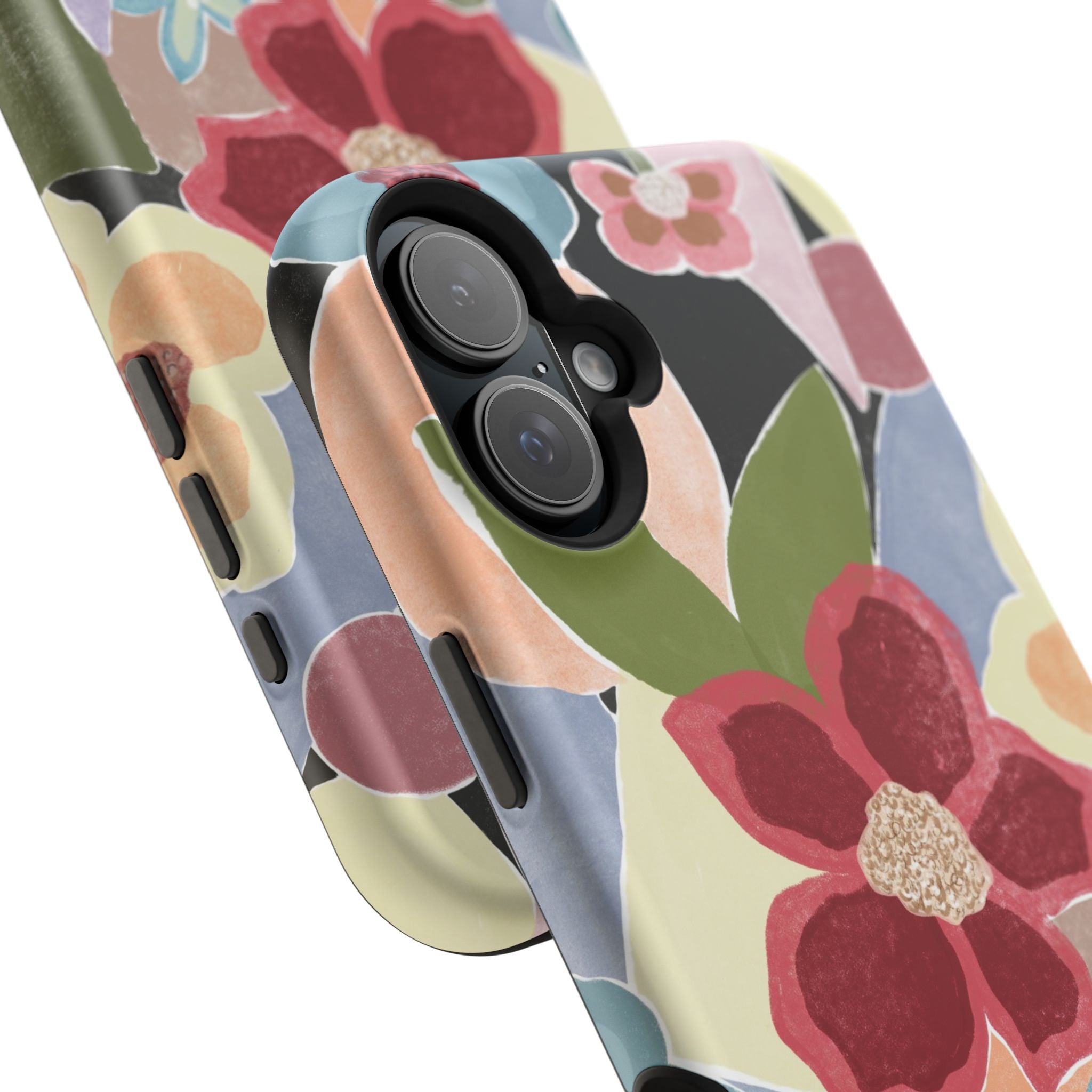 Floral Collage Magnetic Impact-Resistant Phone Case