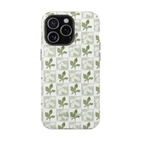 Botanical Impact-Resistant Phone Case - Eco-Friendly Design