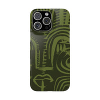 Totem artwork Slim Phone Case | Gabrielle Fabunmi series