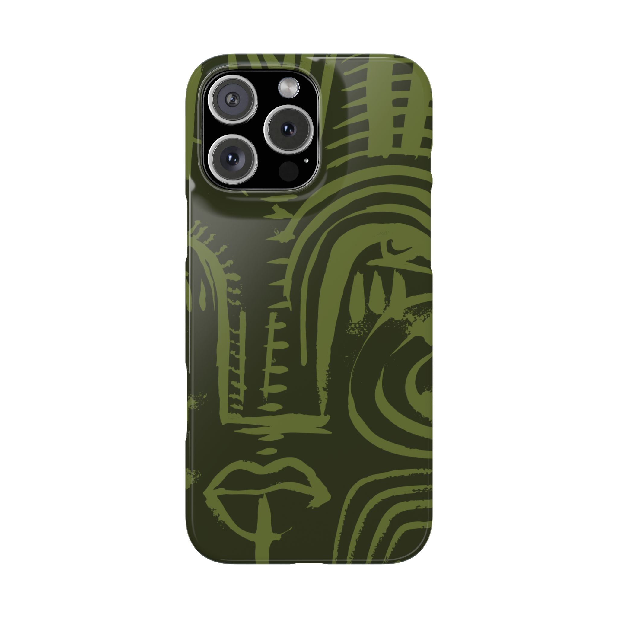 Totem artwork Slim Phone Case | Gabrielle Fabunmi series