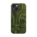 Totem artwork Slim Phone Case | Gabrielle Fabunmi series