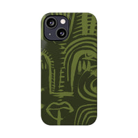 Totem artwork Slim Phone Case | Gabrielle Fabunmi series
