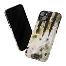 Abstract Camouflage Tough Phone Case — Watercolor Drip Design