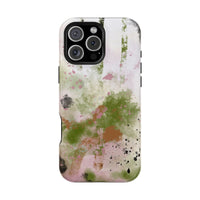 Abstract Floral Impact-Resistant Phone Case