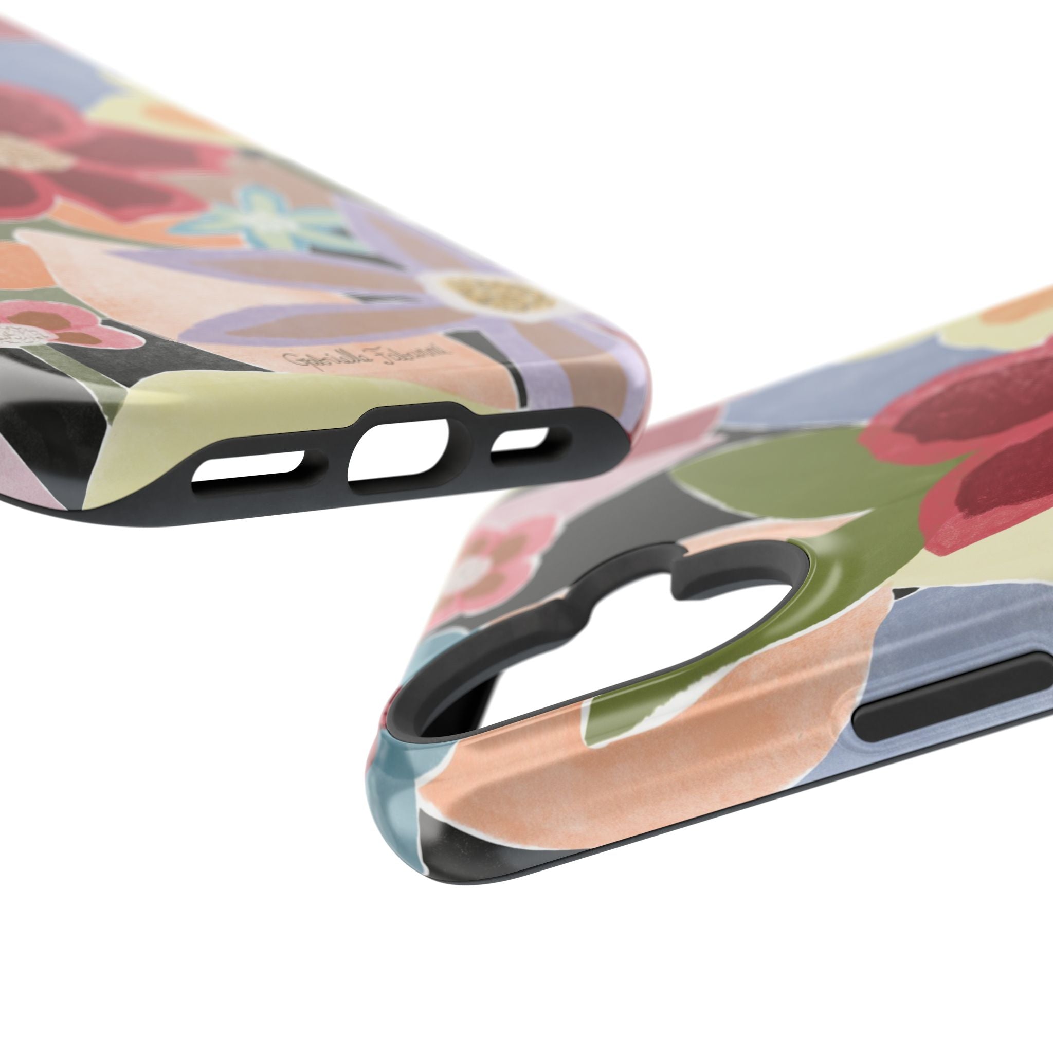 Floral Collage Magnetic Impact-Resistant Phone Case