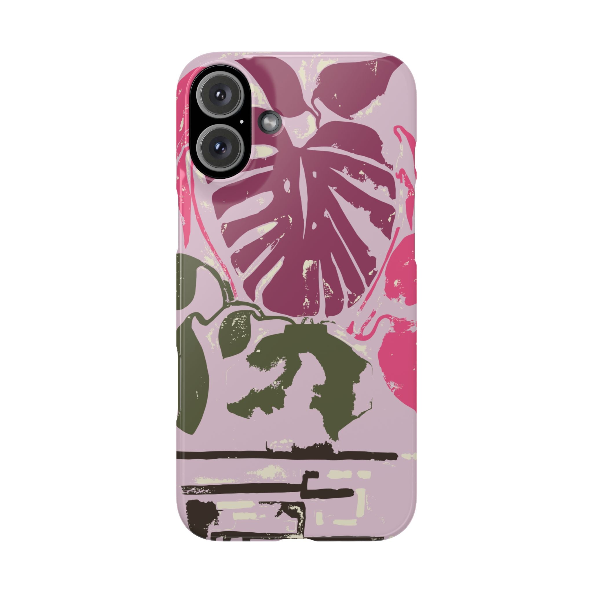Monstera | Slim Phone Case
