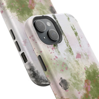Abstract Floral Impact-Resistant Phone Case