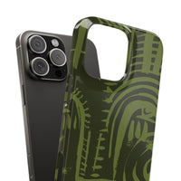 Totem artwork Slim Phone Case | Gabrielle Fabunmi series